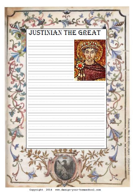 history notebooking blank historical middle ages notebooks homeschool